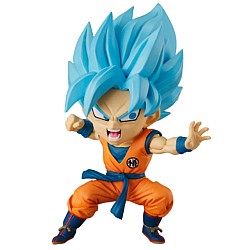 Bandai Chibi Masters Dragon Ball Super Saiyan Blue Son Goku 8cm