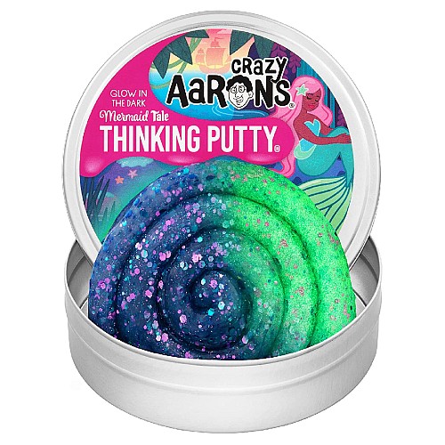 Crazy Aarons Thinking Putty Trendsetters Mermaid Tale