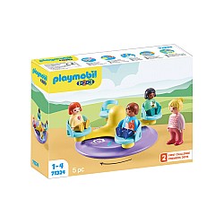 Set Playmobil 1.2.3 Number-merry-go Round (71324)