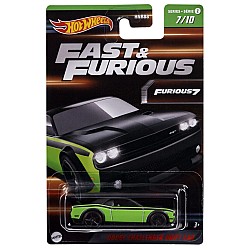 Vehicle Hot Wheels Tainies Fast Furious Dodge Challenger Drift Car (hnt07)