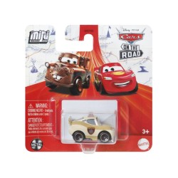 Vehicle Disney Cars On The Road Mini Racers Lightning Mcqueen Deputy Hazard (hlt98)