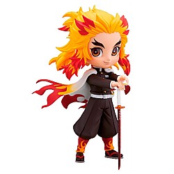 Banpresto Q Posket Demon Slayer Kimetsu No Yaiba Kyojuro Rengoku Ver.a 14cm