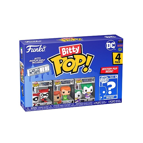 Bitty Pop 4 Pack Dc Harley Quinn