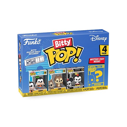 Bitty Pop 4 Pack Goofy 2.5cm