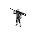 Bandai Anime Heroes Naruto Hatake Kakashi Fourth Great Ninja War 17cm