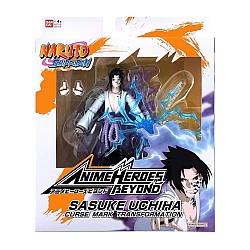 Bandai Anime Heroes Beyond Naruto Series Uchiha Sasuke 17cm