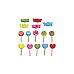 Set Small Wood Sweets (l40010)