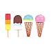 Set Small Wood Little Ice Cream Stand (l40181) Set Small Wood Little Ice Cream Stand (l40181)