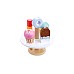 Set Small Wood Little Ice Cream Stand (l40181) Set Small Wood Little Ice Cream Stand (l40181)