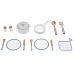 Set Small Wood Cook & Serve (l40223)