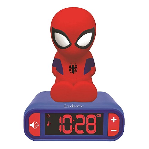 Lexibook Spider-man Alarm Clock & Night Light 3d (rl800sp)
