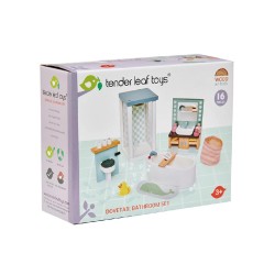 Set Tender Leaf Dollshouse Furniture & Bathroom (tl8151)