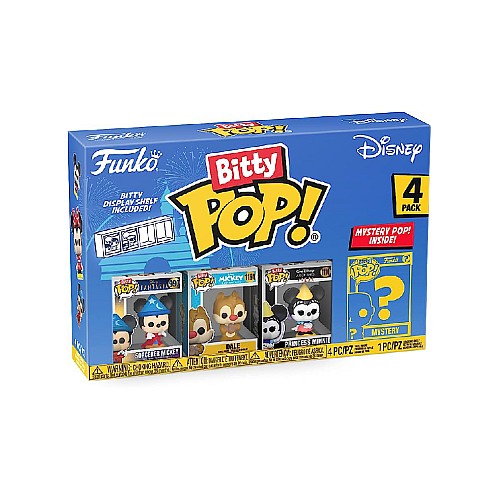 Bitty Pop 4 Pack Sorcerer Mickey 2.2cm