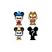 Bitty Pop 4 Pack Sorcerer Mickey 2.2cm
