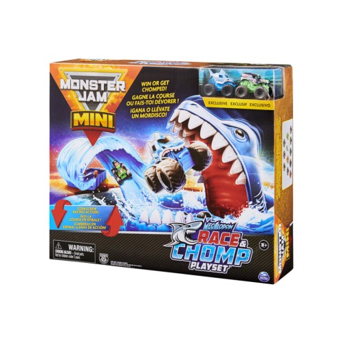Set Monster Jam Mini Megalodon Race Chomp 1:80 (6060718)