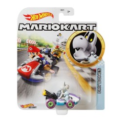 Vehicle Hot Wheels Mario Kart Dry Bones Standard Kart Die-cast (gjh59)