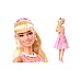 Doll Barbie The Movie Collectible Doll Margot Robbie In Pink Gingham Dress (hpj96)