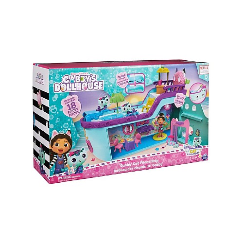 Set Gabby's Dollhouse Cat-tastic Cruise Ship (6066583)