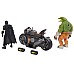 Batman Batcycle & Killer Croc 10cm