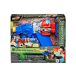 Transformers Rise Of The Beast 2 In 1 Optimus Prime Blaster (f3901)