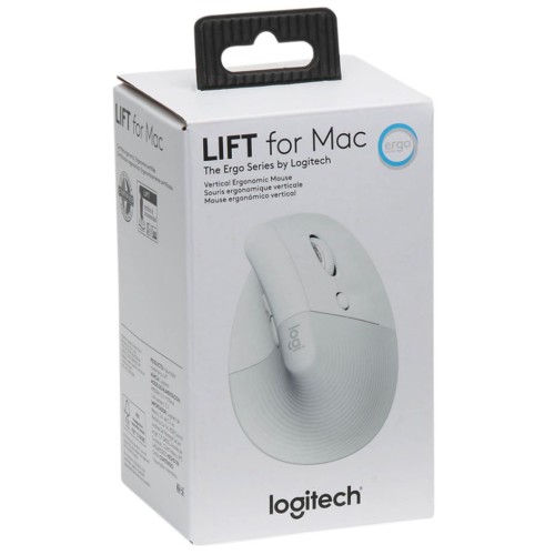 Mouse Logitech Lift Ergo Off White/pale Grey