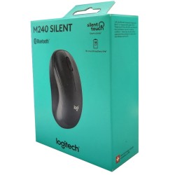 Mouse Logitech M240 Silent Bluetooth Black