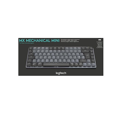 Keyboard Logitech Mx Mechanical Mini Wireless Illuminated Space Grey Nordic
