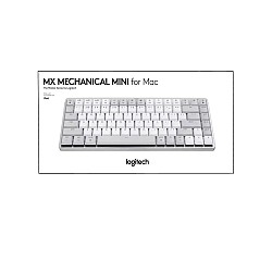 Keyboard Logitech Mx Mechanical Mini Wireless Illuminated Pale Grey Nordic