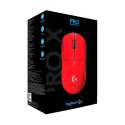 Mouse Logitech Pro X Super Light Wireless Red
