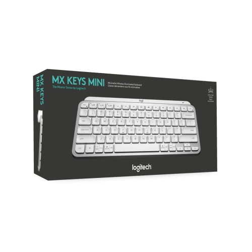 Keyboard Logitech Mx Keys Mini Minimalist Wireless Illuminated Layout