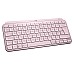 Keyboard Logitech Mx Keys Mini Minimalist Wireless Illuminated Pink
