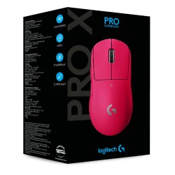 Mouse Logitech Pro X Super Light Wireless Magenta
