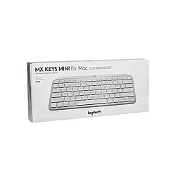 Keyboard Logitech Mx Keys Mini Mac Minimalist Wireless Layout illuminated White