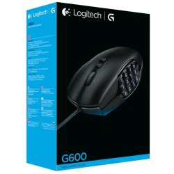 Mouse Logitech G600 Mmo Black