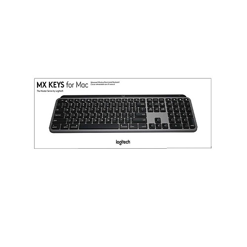 Keyboard Logitech Mx Keys Space layout Grey