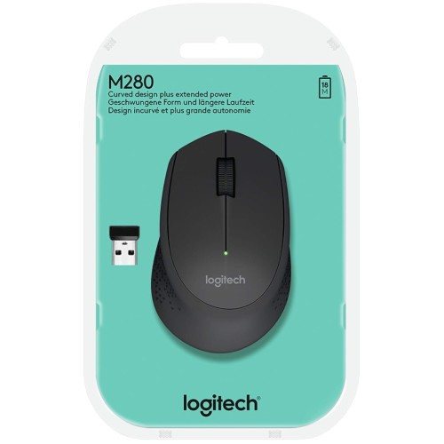 Mouse Logitech Wireless M280 Black