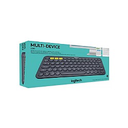 Keyboard Logitech K380 Wireless Black/yellow