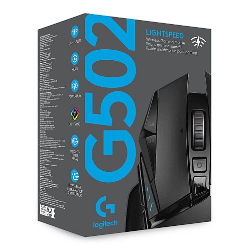 Mouse Logitech G502 Wireless Lightspeed Black