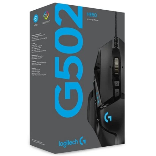 Mouse Logitech G502 Hero High Performance Black