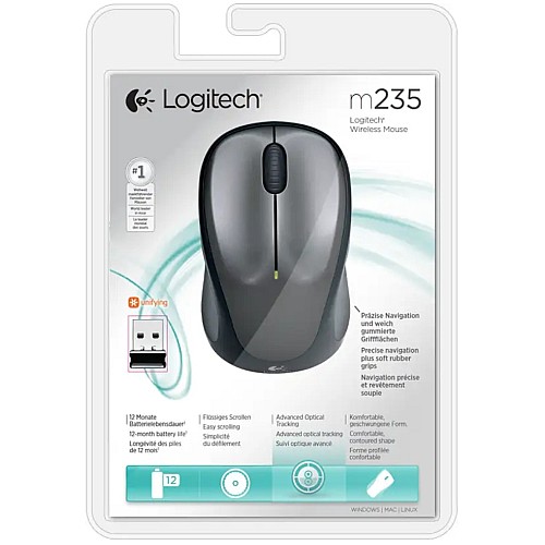 Mouse Logitech M235 Wireless Black/grey
