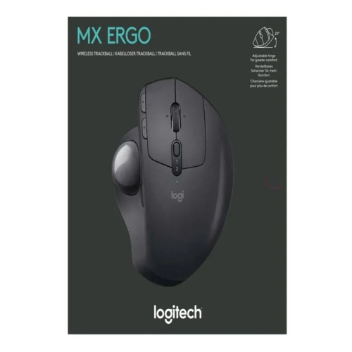 Mouse Logitech Mx Ergo Graphite Wireless Trackball