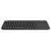Keyboard Logitech Wireless Touch layout K400 Plus Black