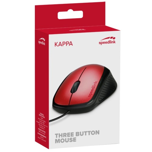 Mouse Speedlink Kappa Usb Red/black