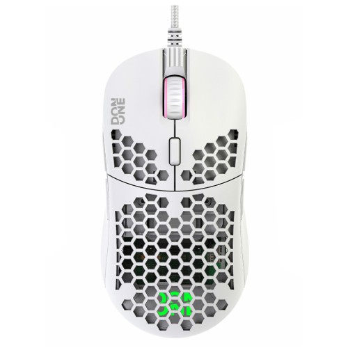 Mouse Don One Gm500 Rgb Lightweight White (pmw 3389)