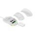 Mouse Don One Gm500 Rgb Lightweight White (pmw 3389)