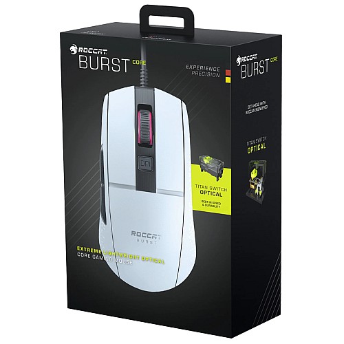 Mouse Roccat Burst Core White