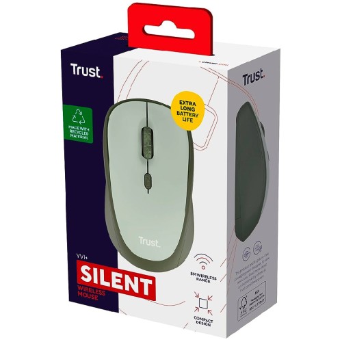 Mouse Trust Yvi & Wireless Eco Green
