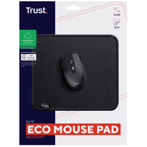 Mousepad Trust Boye Eco Black