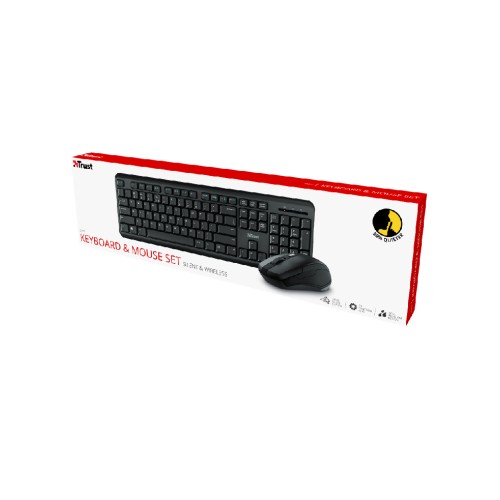 Set Keyboard & Mouse Trust Ody Wirelss Nd