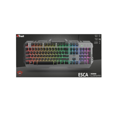Keyboard Trust Gxt853 Esca Metal Nd